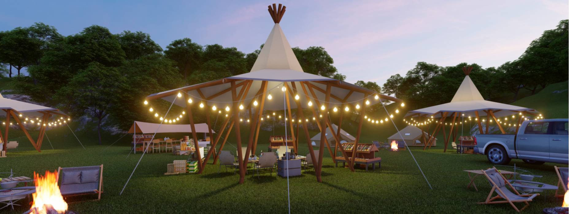 大庆露营帐篷酒店厂家